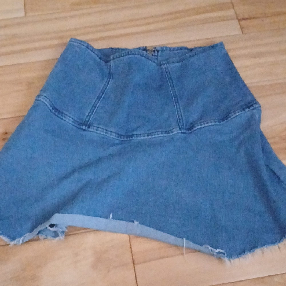 We The Free Denim blue skirt